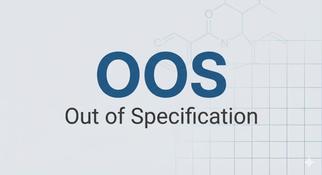 Out of Specification OOS investigation in pharmaceutical quality control